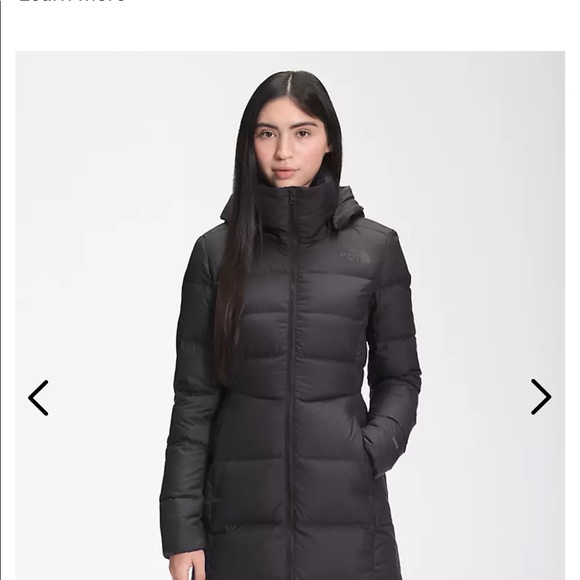 Womens Northface Long puffer coat - Picture 4 of 4